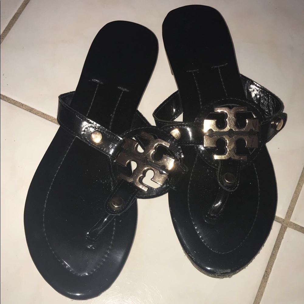 Black Tory Burch Sandals - Picture 2 of 2
